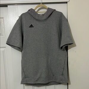 Adidas Gray Hoodie T-Shirt
